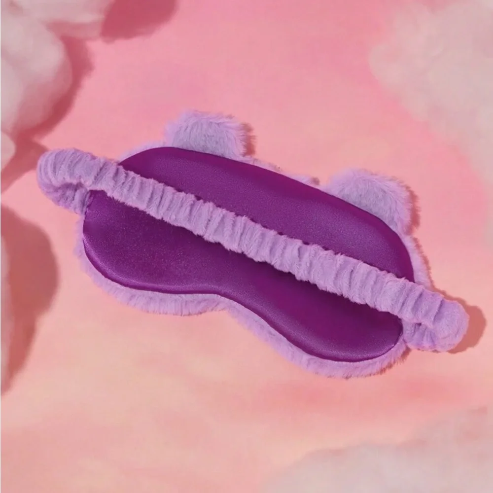 NEW Purple Care Bear Eye Mask - Picture 2 of 2